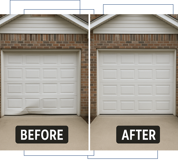 Fast garage door repair service in Santee CA by Just Garage Door Repair